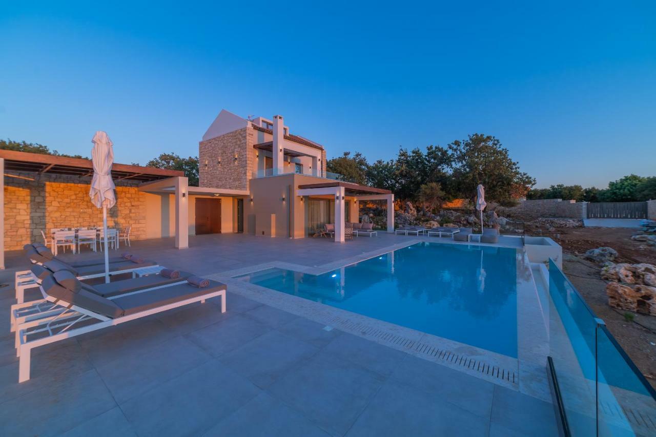 Rethymno Villas Prinés エクステリア 写真